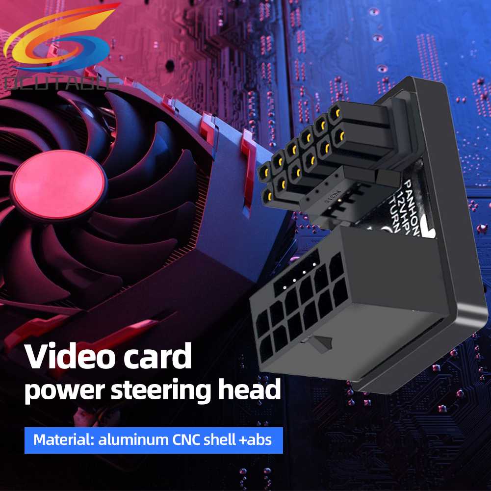 Dây Cáp Nguồn ATX3.0 2VHPWR 600W Cho Card Đồ Họa PCIe5.0 Thẻ