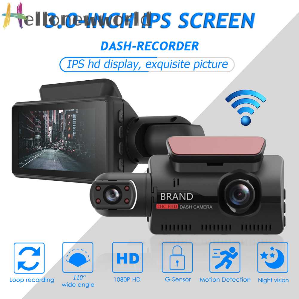 Máy Quay Dữ Liệu Tự Động HD 1080P Với Cảm Biến WIFI G-sensor