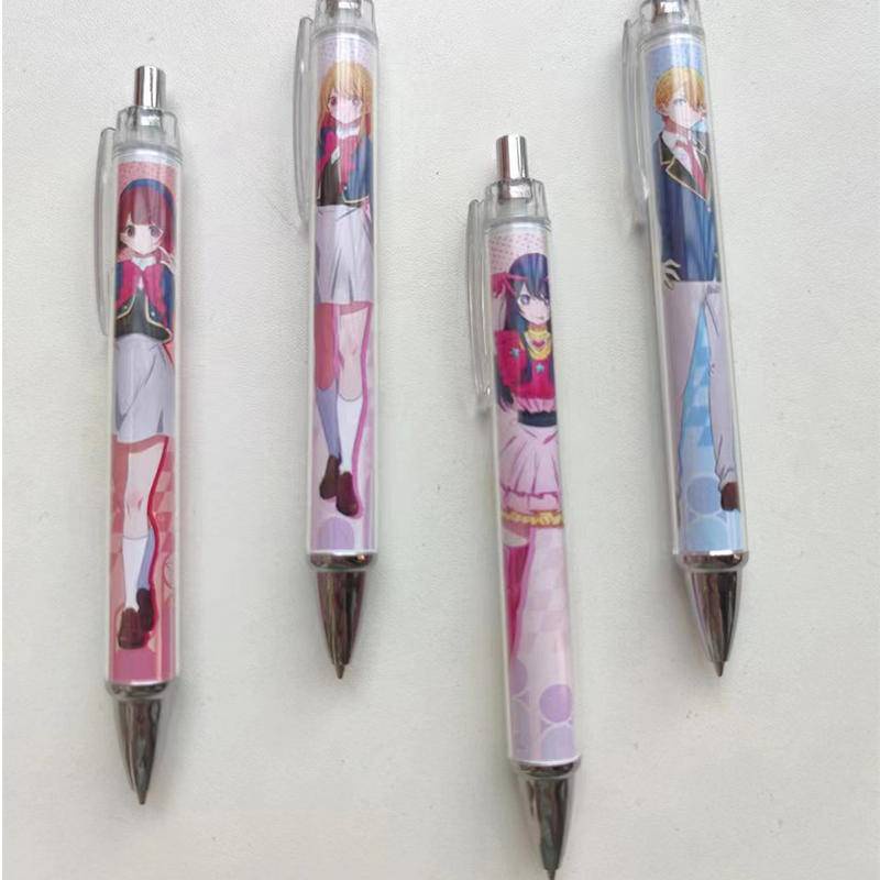 Bút MHoshino Ai Mem Cho Hoshino Aquamarine Kurokawa Akane Ngòi 0.5MM In Hình Anime Xinh Xắn