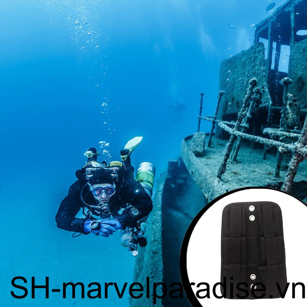 Đai Đeo Hông Kèm Tấm Đệm Màu Đen Chịu Được Sức Nặng Hỗ Trợ Lặn Biển Cho Nam Và Nữ