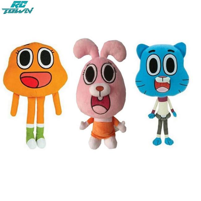 Thú Nhồi Bông Hình Nhân Vật Gumball Dễ Thương 25cm