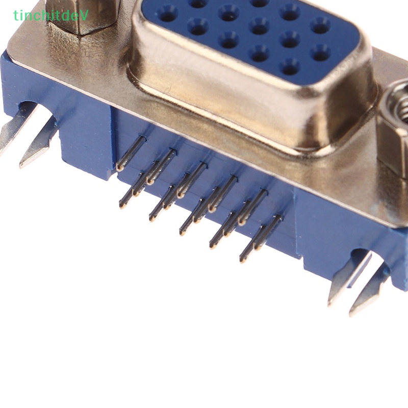 Bộ 2 Đầu Nối VGA 3.08 DB15 Ba Hàng Lỗ 15PIN HDR15 DR15Pin Pcb Siêu Mỏng