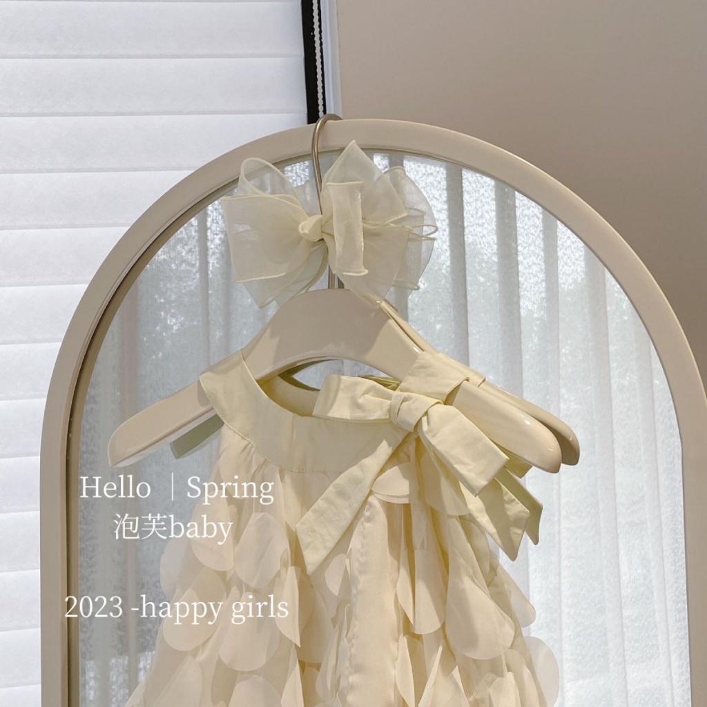 Đầm Công Chúa Xếp Tầng Thời Trang Mùa Hè 2023 Cho Bé Gái