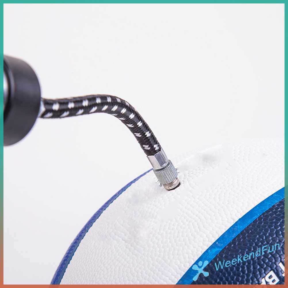 Chúng ta★ Dụng Cụ Bơm Hơi Nhanh Bằng Tay Đa Năng Kèm Kim Bơm Cho Bóng Chuyền