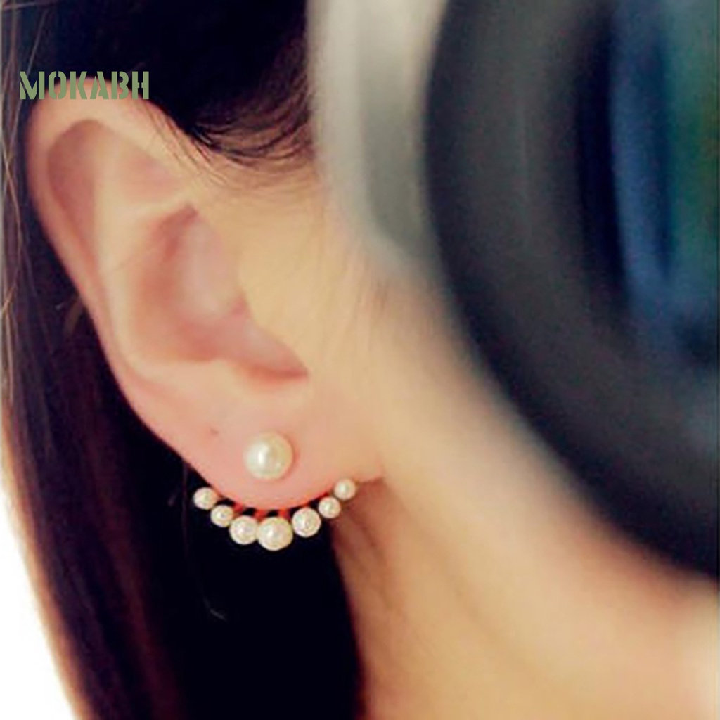 1 Đôi Khuyên Tai Hợp Kim Thoải Mái Thời Trang Cho Nữ