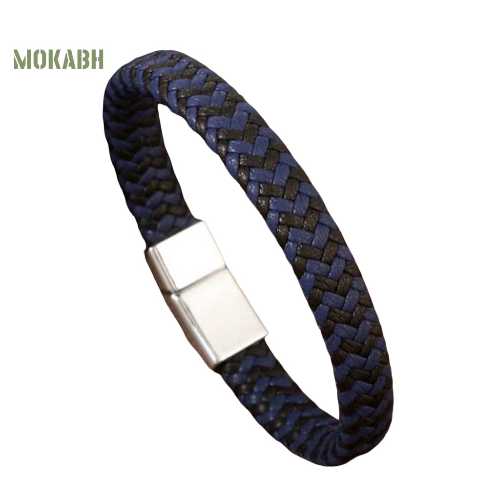 [Mới] Vòng Đeo Tay Dây Bện Thủ Công Nhiều Lớp Thoải Mái Chống Mài Mòn Trang Trí Hạt Charm Mặc Hàng Ngày