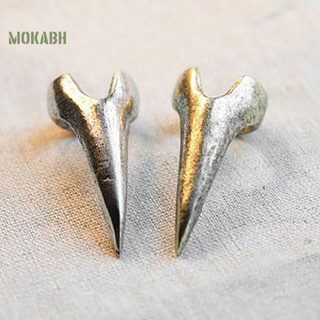 Bộ Nhẫn Đeo Đốt Ngón Tay Bằng Hợp Kim Phong Cách Retro Thích Hợp Làm Quà Tặng Hàng Ngày