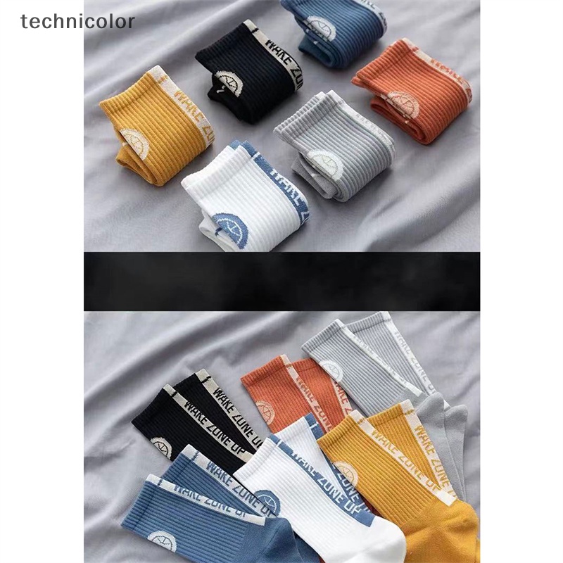 Technicolor Tất Thể Thao Thoáng Khí Chất Lượng