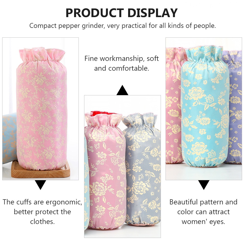 Bộ Đồ Bơi Dạng Crop Top Hai Lớp Tay Áo Xếp Nếp Màu Đồng Cài Nút Phía Trước Cho