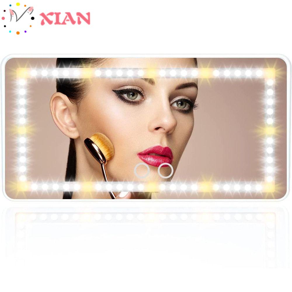 Gương Trang Điểm Với 3 Chế Độ Chiếu Sáng Chuyên Dụng Cho Xe Hơi