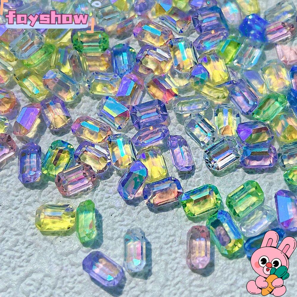 Set 100 Móng Tay Chất Lượng Cao|Trang Sức Resin Thủ Công Dành Cho Nữ|Hạt Ngọc Trang Trí Móng Tay