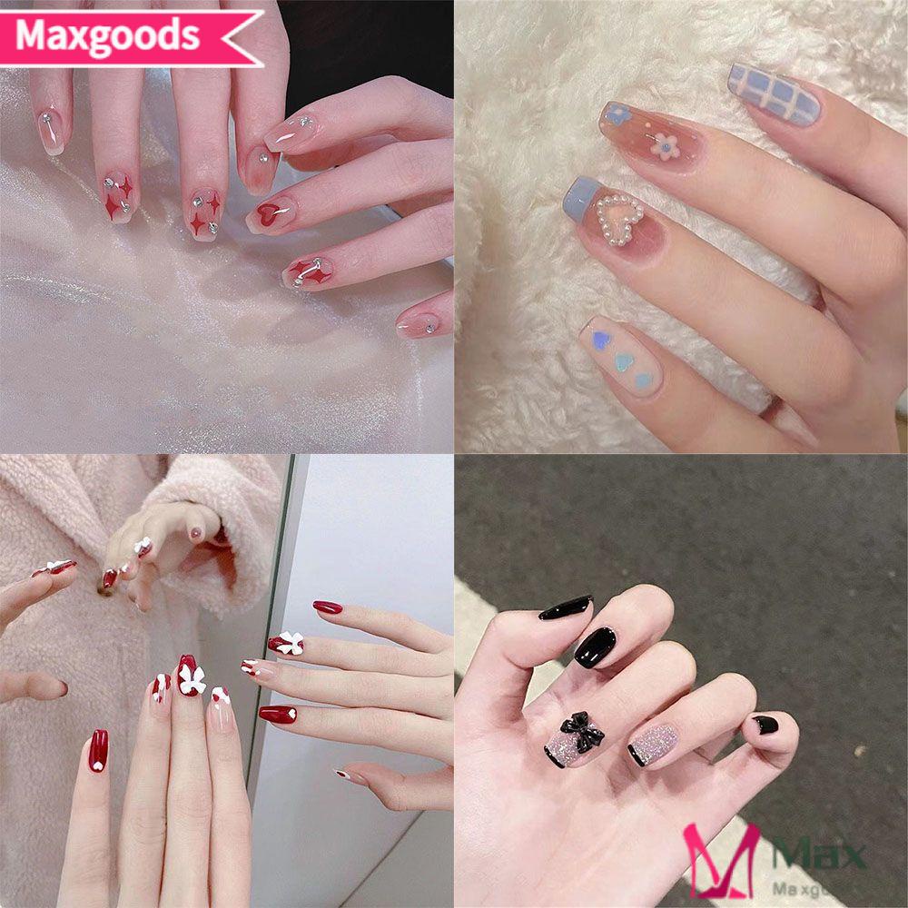 Bộ 24 Móng Tay Giả Có Thể Tháo Rời