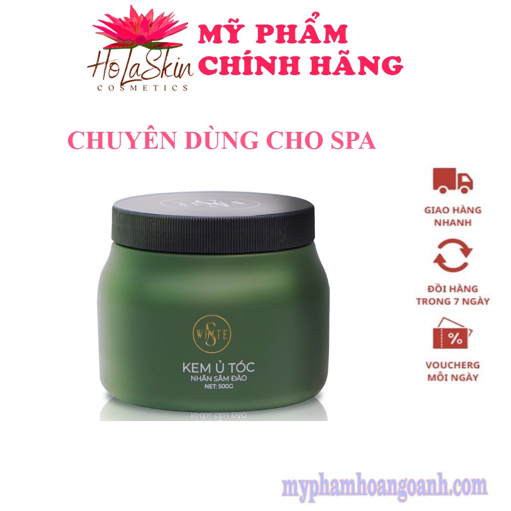 Ủ tóc nhân sâm đào swhite 500g mẫu mới