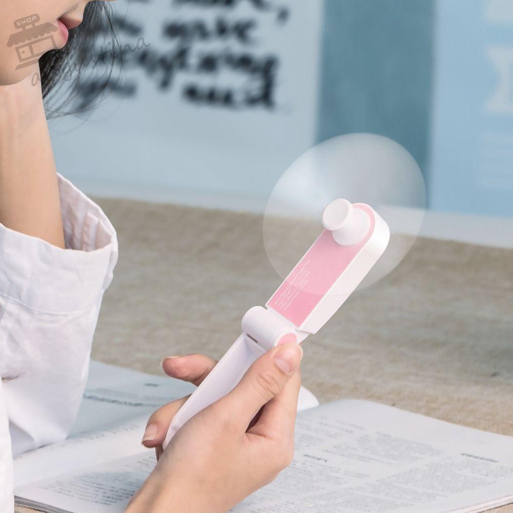 Quạt Sạc USB Cầm Tay AUGUSTINA Mini Không Gây Tiếng Ồn Có Thể Điều Chỉnh