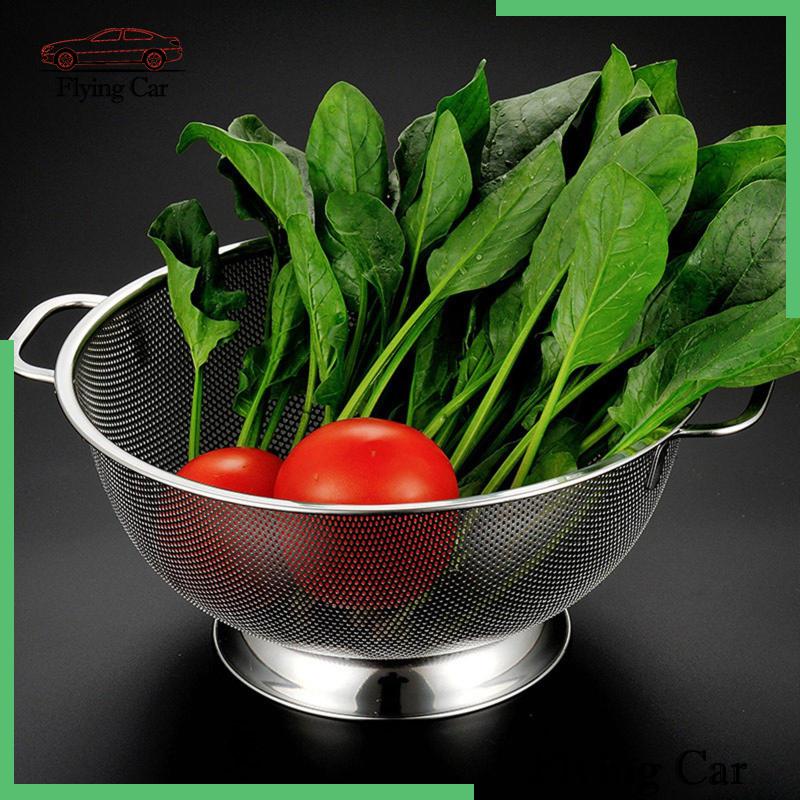 Rây Lọc Bằng Thép Không Gỉ 304 Có Tay Cầm Chống Trượt Cho Nhà Bếp Lzdjfmy2