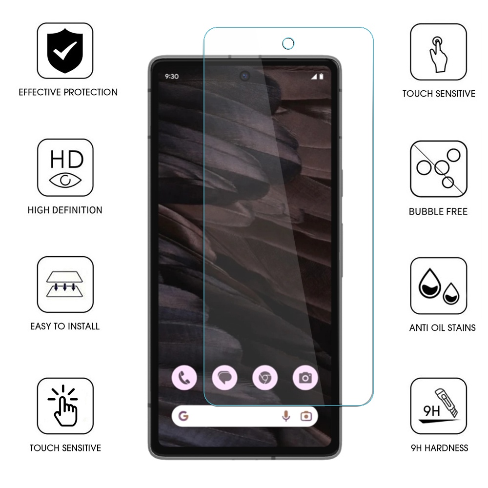 Kính Cường Lực Bảo Vệ Màn Hình Chống Dấu Vân Tay Cho Google Pixel Fold
