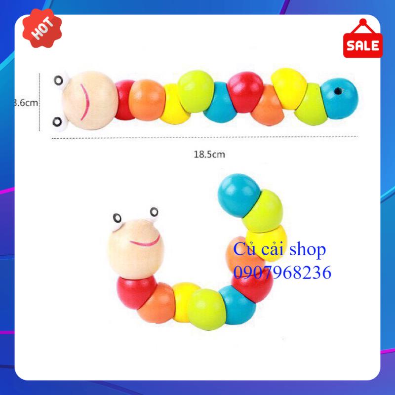 COMBO 6 MÓN - Đồ Chơi Gỗ Phát Triển Trí Tuệ Cho Bé.