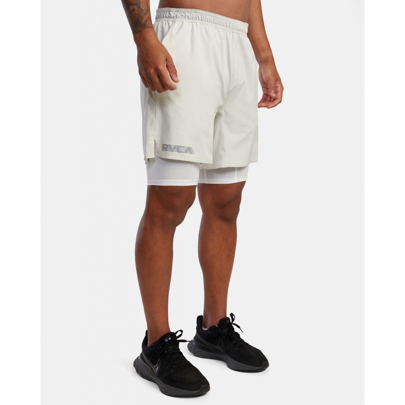 Quần Short Thể Thao Giả Hai Lớp Thoáng Khí Khô Nhanh Thời Trang Mùa Hè Cho Nam Và Nữ