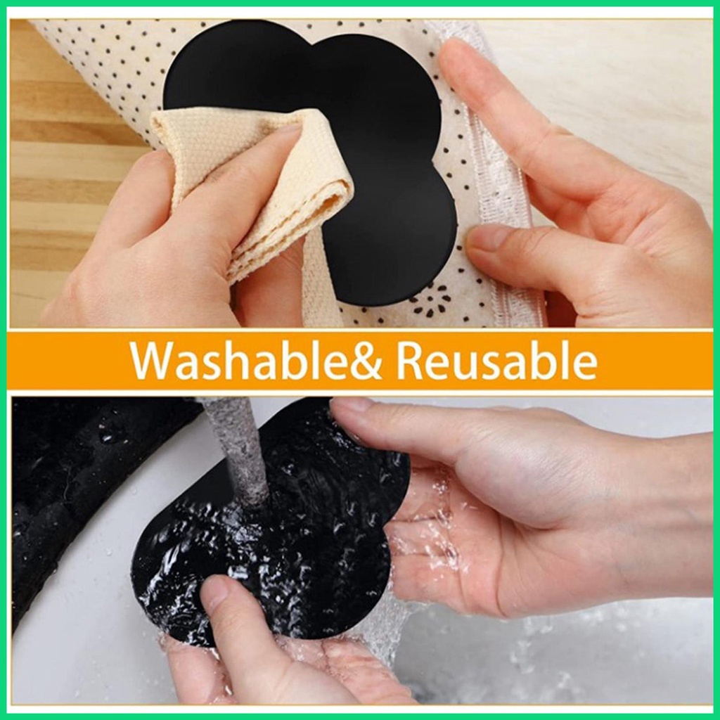 Set 16 Miếng Dán Hai Mặt Chống Trượt Cho Thảm Trải Sàn