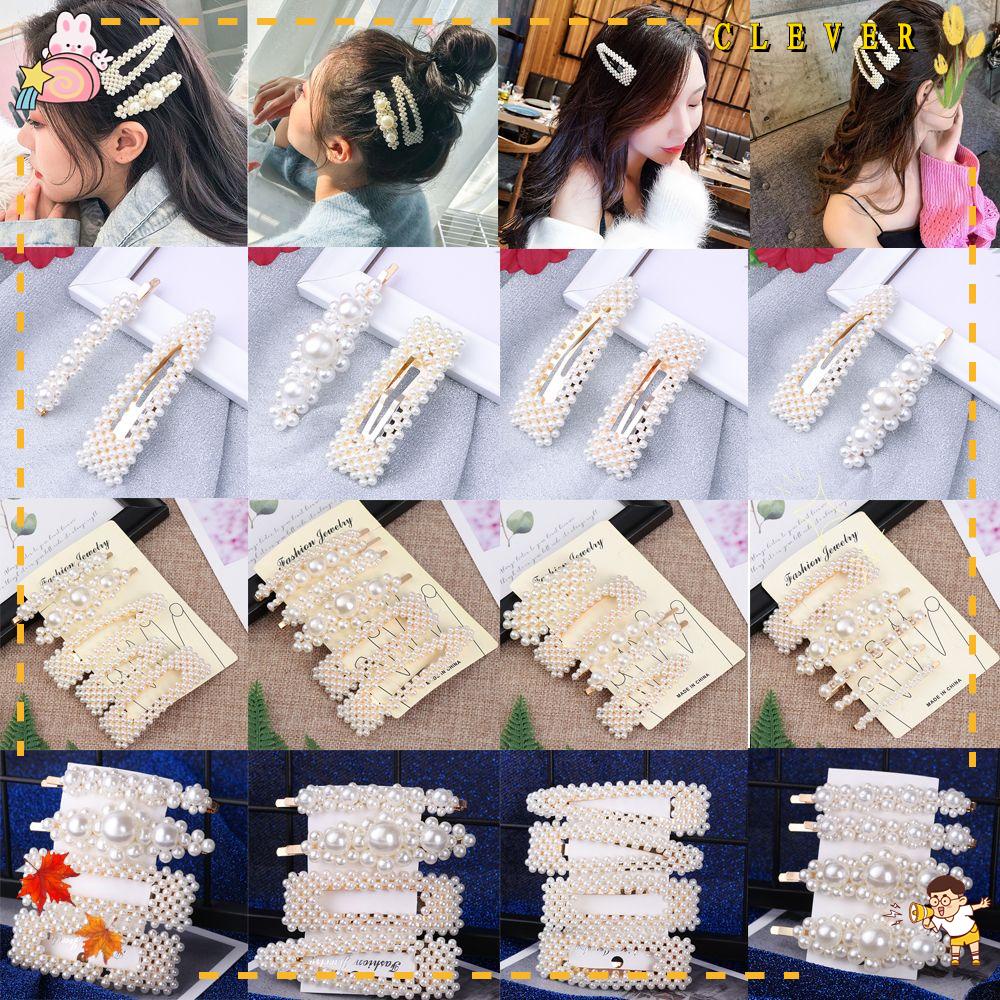 Kẹp Tóc Hình Hoa Bằng Kim Loại