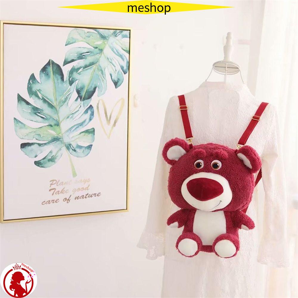 Túi Đeo Chéo Kiểu Hoạt Hình Gấu Nhồi Bông Dễ Thương Cho Bé Gái