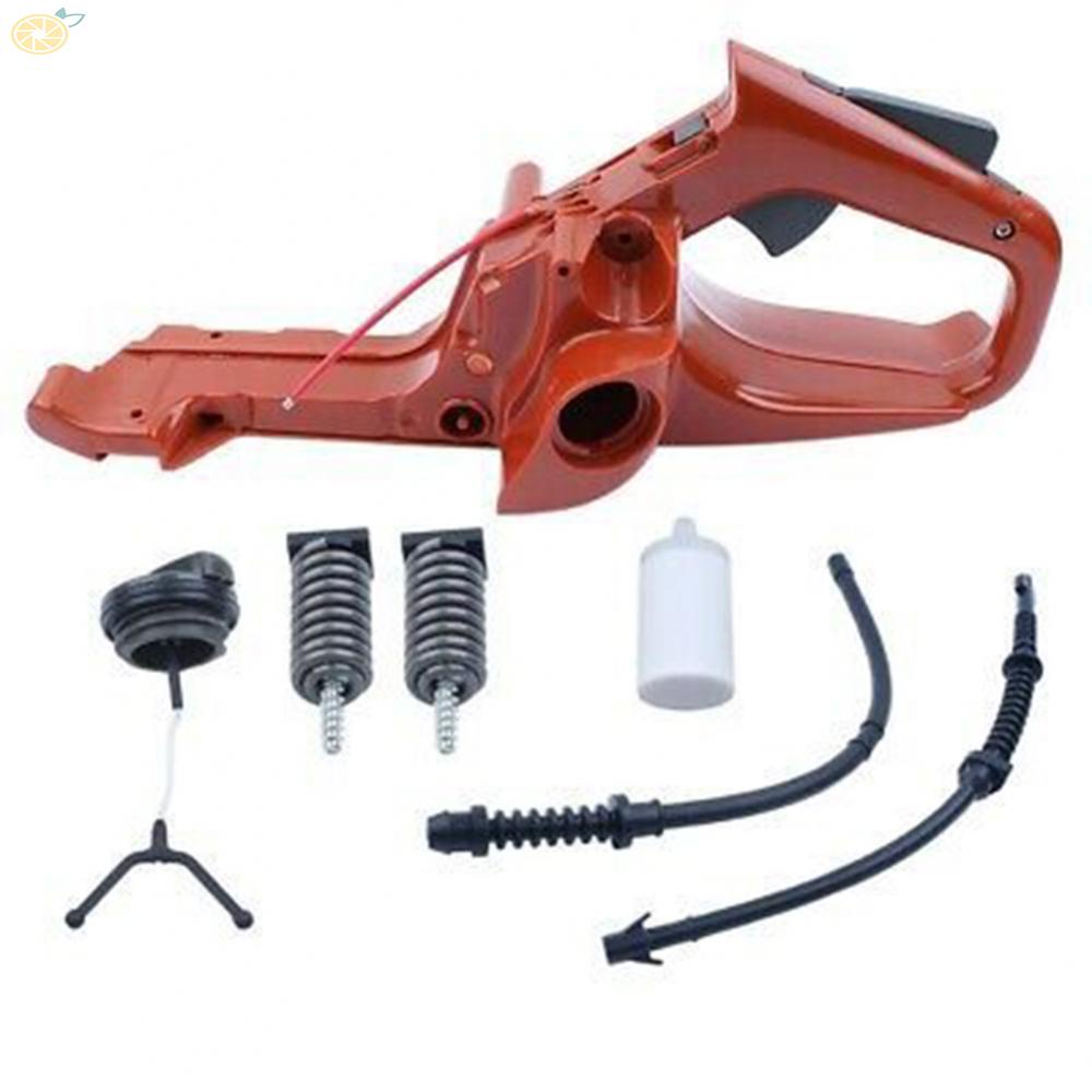 【VARSTR】Fuel Tank Rear Handle for Husqvarna 450 445 450E 445E Chainsaws with Filter and Fuel Lines