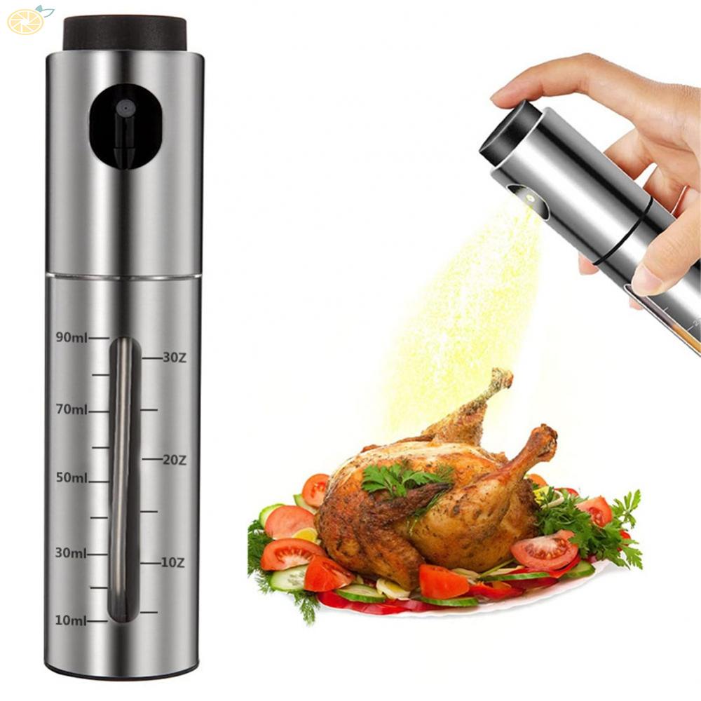 【VARSTR】Graduated Bottle 3.4oz /100ml Portable Sprayer 1 Pcs For Outdoor Barbecue