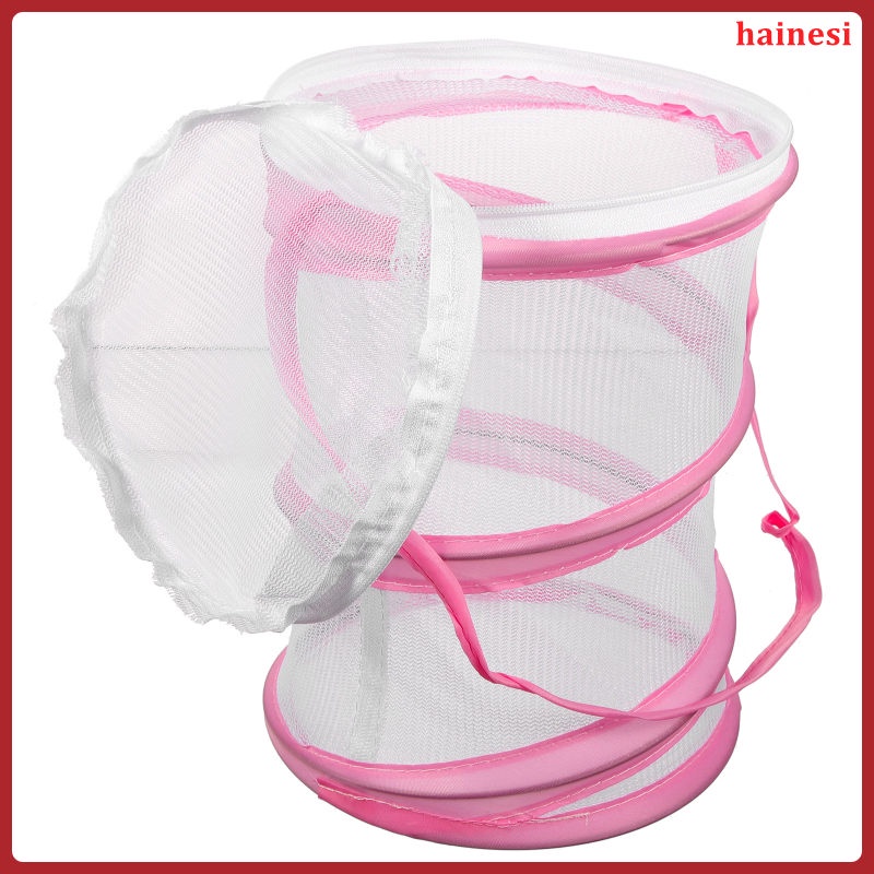 Đồ Chơi Xếp Hình Lồng Bướm 19x16cm Bằng Vải Màu Hồng Dành Cho Học Sinh Trẻ Em Ngoài Trời