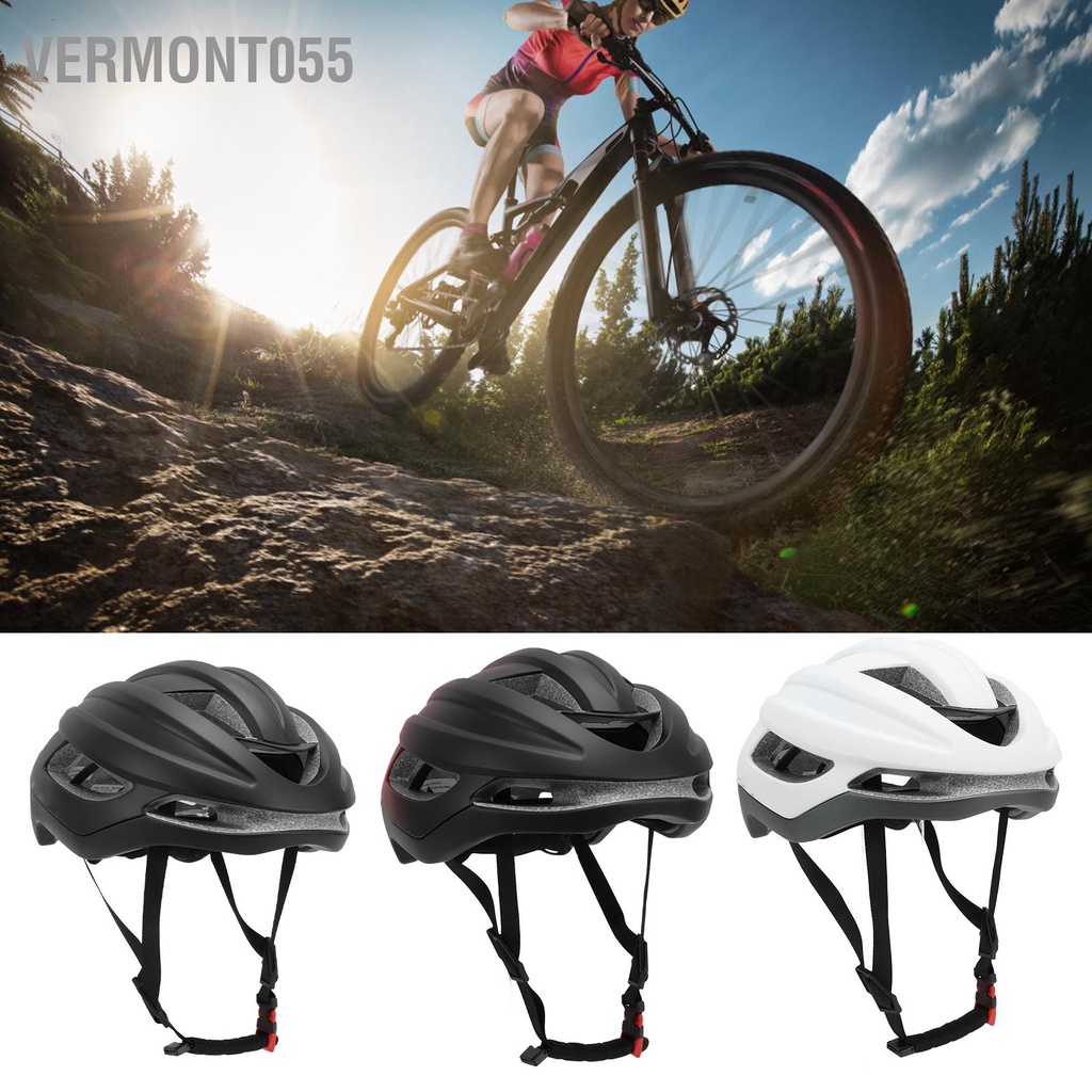 Vermont055 Đường XXL Xe Đạp Mũ Bảo Hiểm Leo Núi Cực Lớn Chu Vi Đầu Rộng Đi