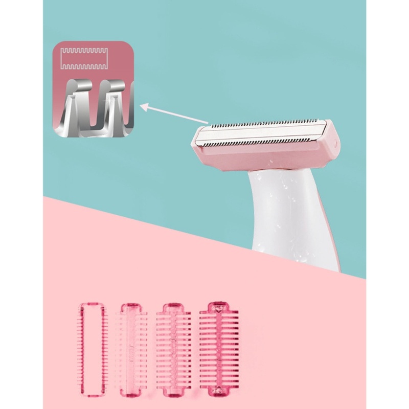 Máy Tẩy Lông 2 Trong 1 Nhỏ Gọn Tiện Dụng Dành Cho Nữ