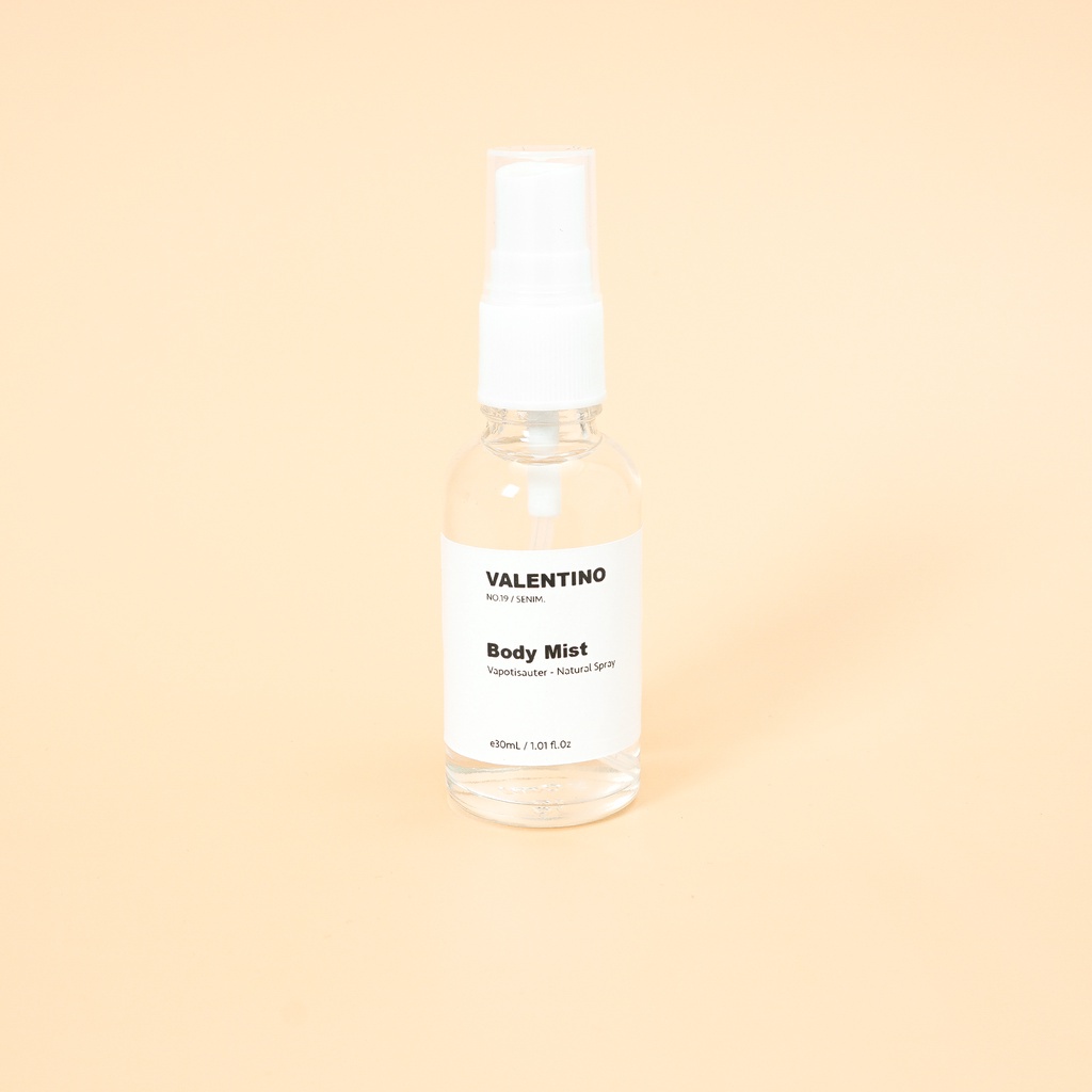 Body mist nữ hương nước hoa Valentino chính hãng SENIM, Body mist chiết hương thơm ngọt ngào - 30mL