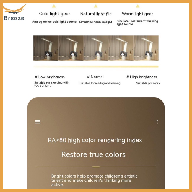 Đèn Led Đọc Sách Bảo Vệ Mắt Có Thể Sạc Lại Tiện Dụng