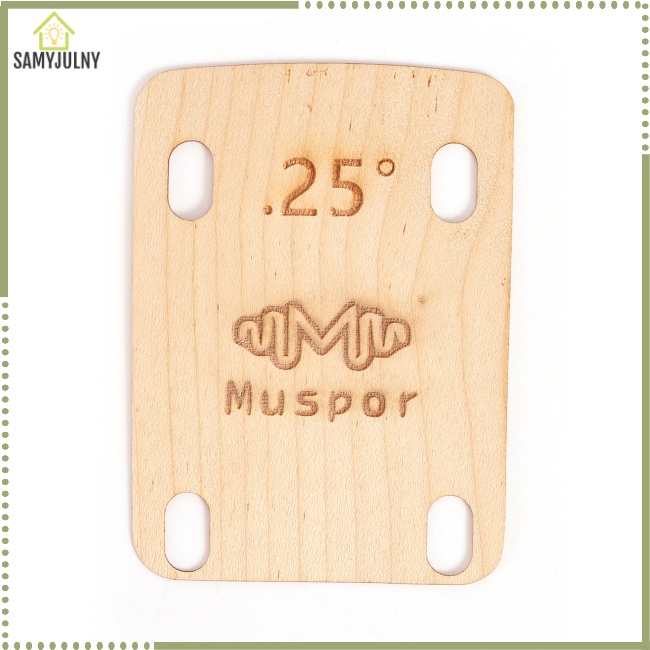 Set 3 Đệm Cổ Đàn Guitar Shim 0.25 0.5 1 Độ Chuyên Dụng