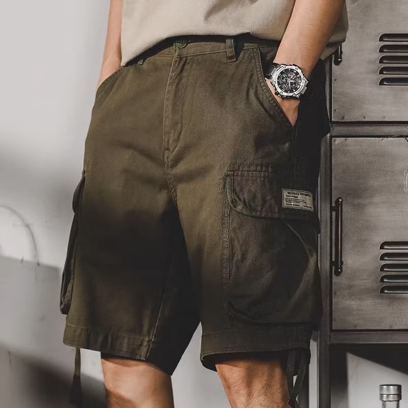 Quần Short Dáng Rộng Thời Trang Mùa Hè 2023 Phong Cách Mỹ Hàng Mới Dành Cho Nam