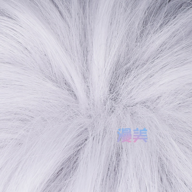 Manmei Anime Hunter x Hunter Killua Zoldyck Cosplay Wig 30cm Silver White Short Wigs Heat Resistant Synthetic Hair