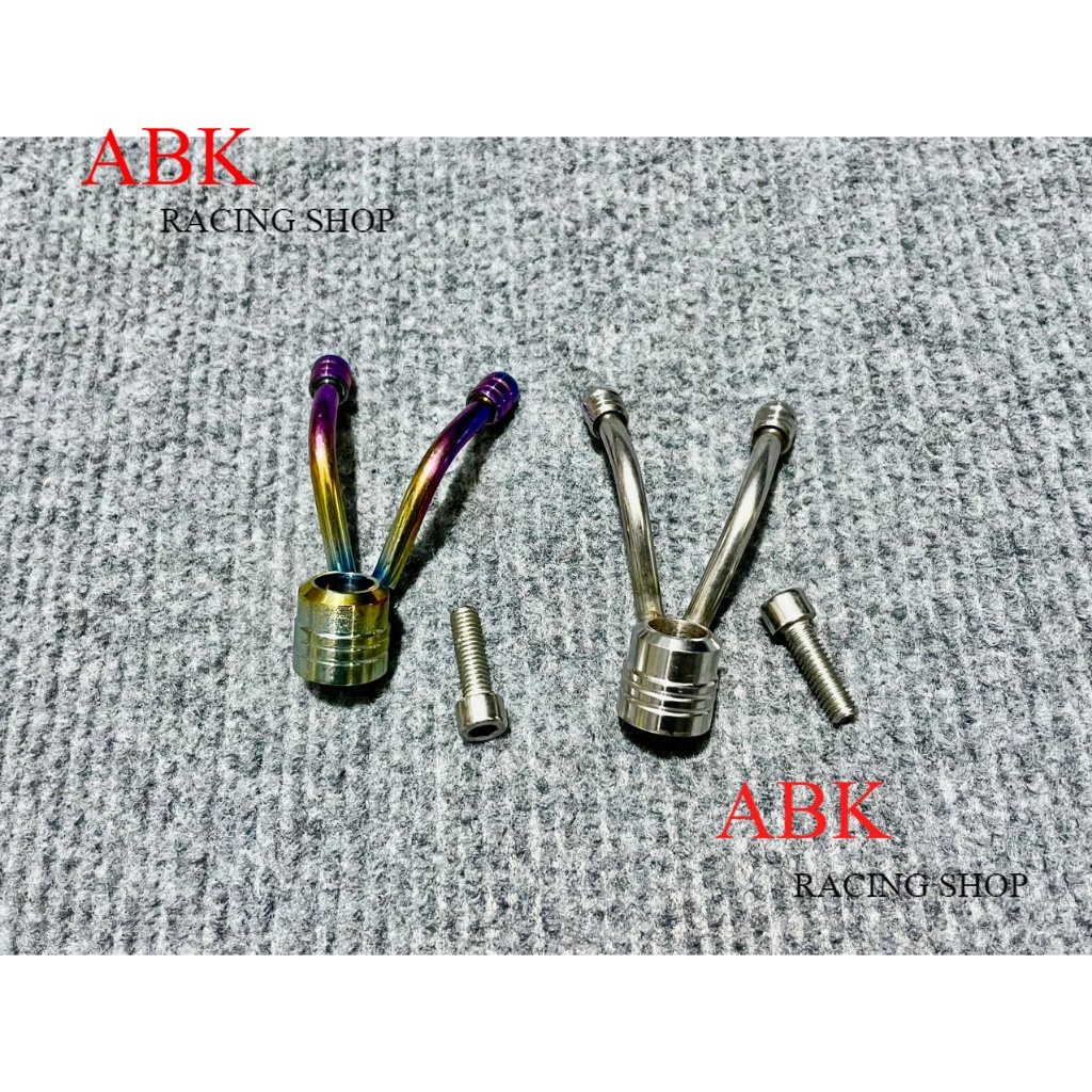 Móc Treo Đồ Titan MẪU RÂU DẾ Và Inox Gắn Cho Các Loại Xe Máy