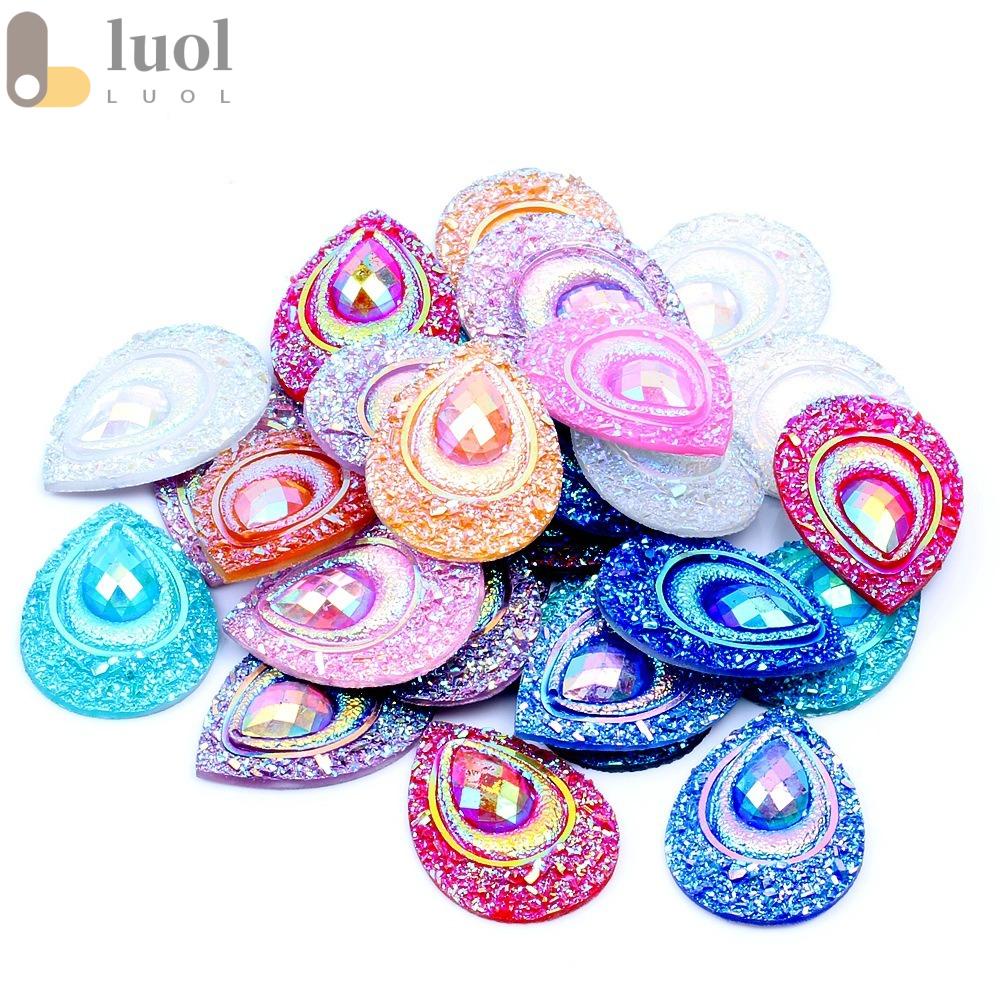 Luol 20g 18 * 25mm Giọt Nước Long Lanh|Phụ Kiện Trang Trí DIY Lấp Lánh Xinh Xắn