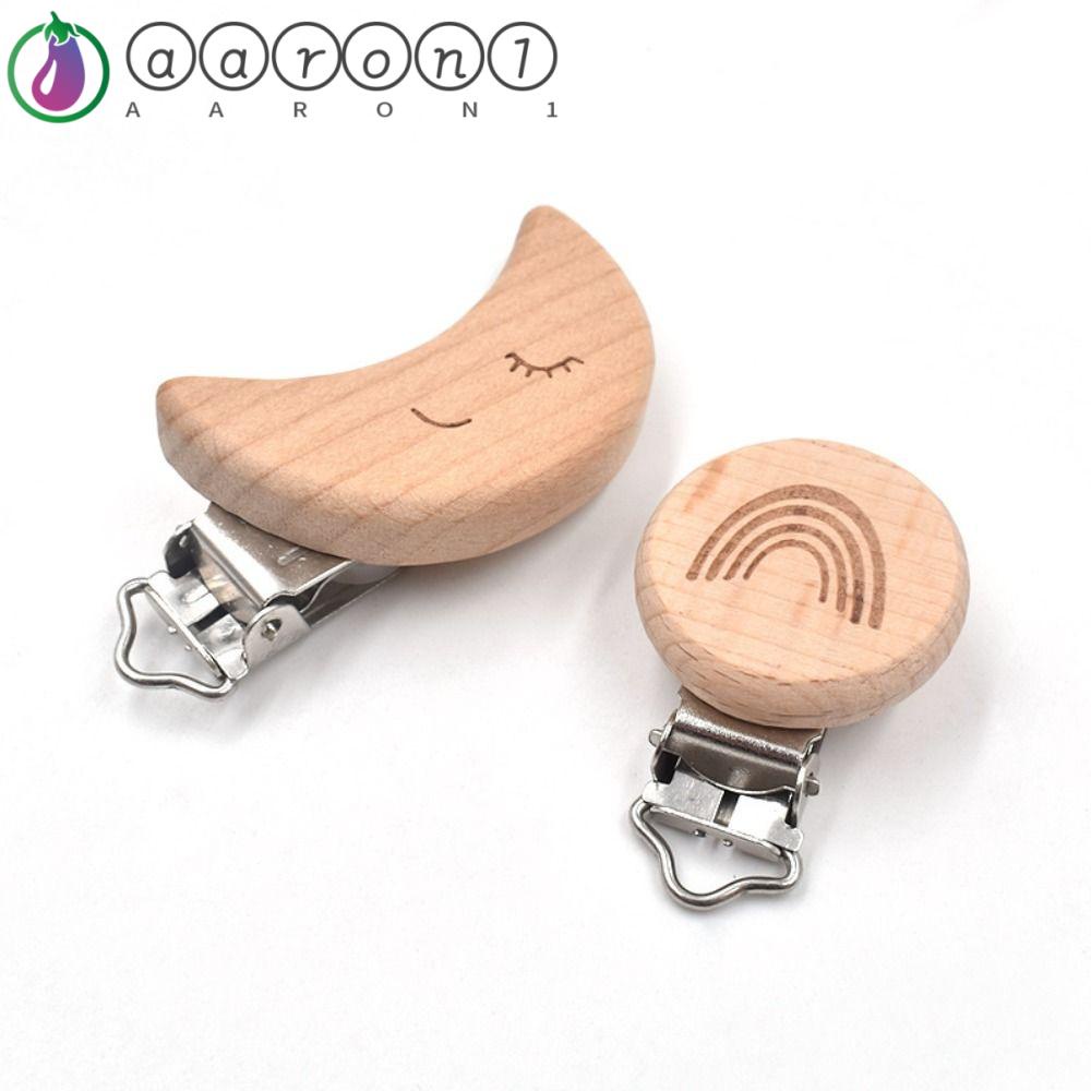 1 Kẹp Đỡ Núm Vú Giả DIY Hình Voi / Gấu Cho Bé Aron1