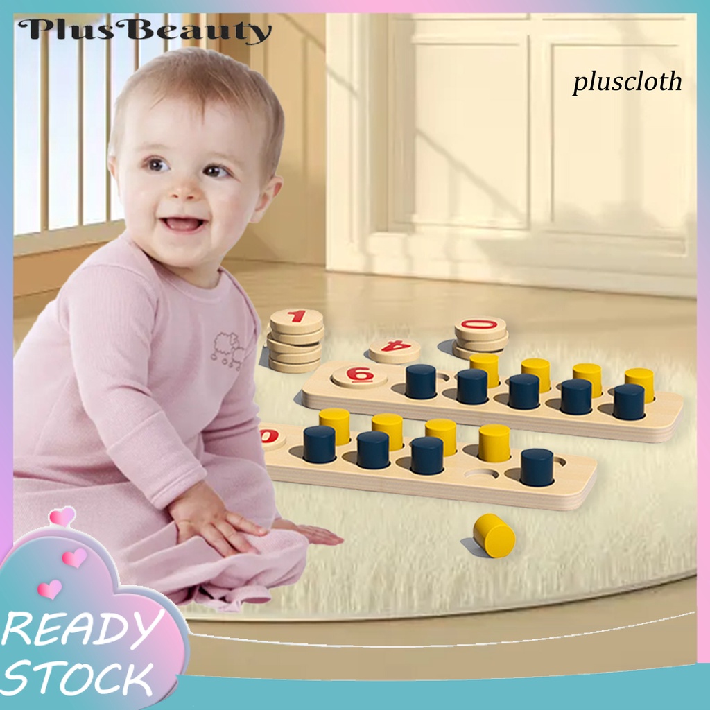 1 Bộ Bảng Tính Bằng Đánh Dấu Cột Mốc Bề Mặt Mịn Bền Không Cần Khoan Cho Trẻ Em