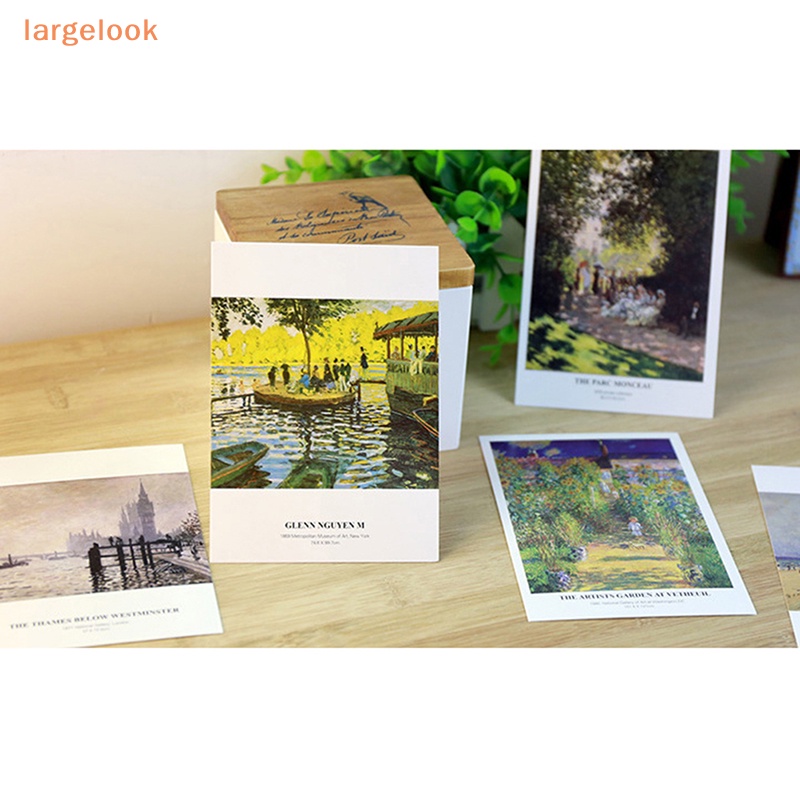 Set 30 Tấm Bưu Thiếp Hoạ Tiết Hoạt Hình Phong Cách vintage