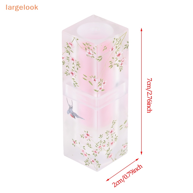 [Biglook] Ống Đựng Son Dưỡng Môi Rỗng Hình Vuông Tẩy Tế Bào Chết Tươi Mới Cỡ Nhỏ