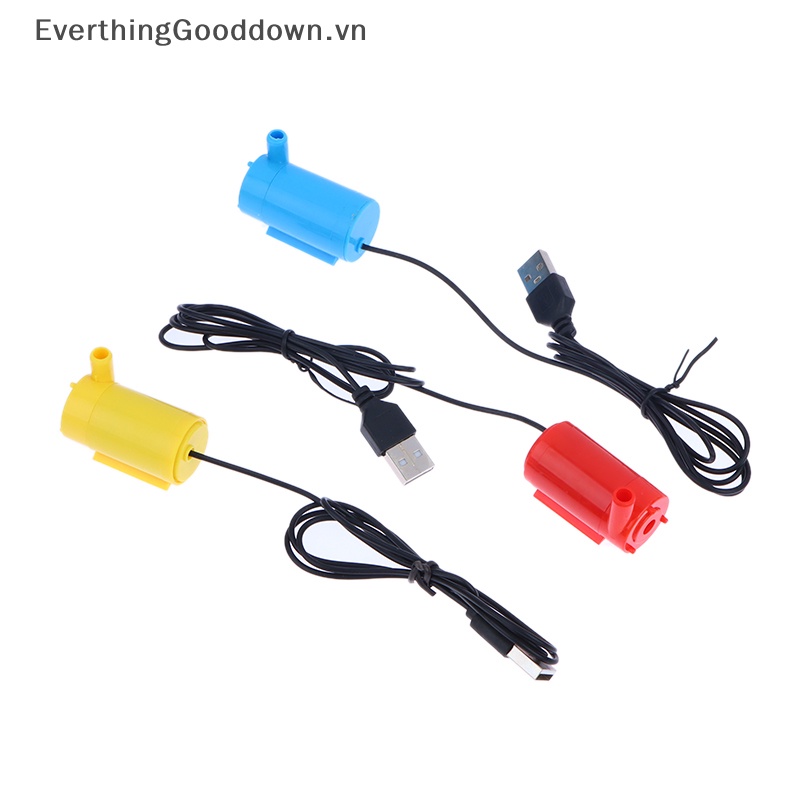 1 Chiếc Máy Bơm Nước Mini Vôn Kế Thấp USB 5V