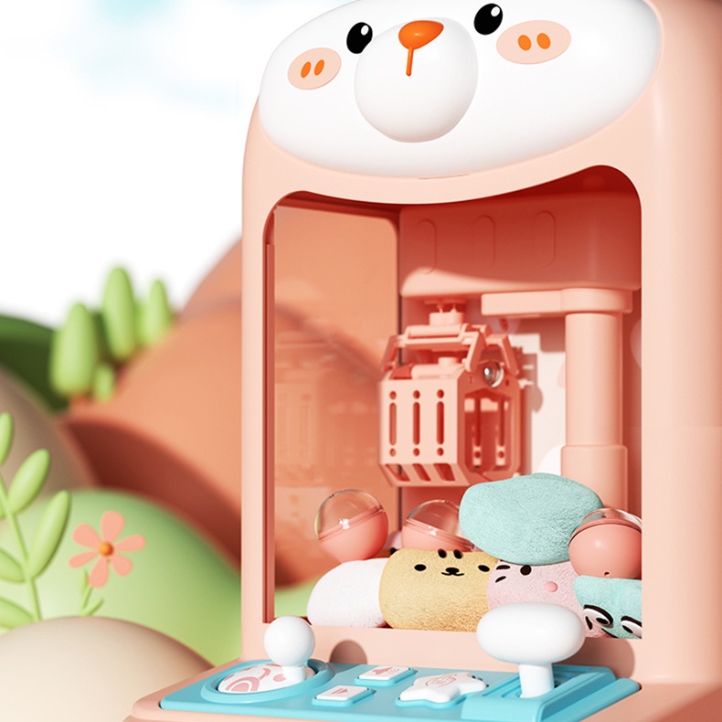 Đồ Chơi Máy Kẹp Cần Cẩu / Thỏ Mini Dễ Thương Cho Bé