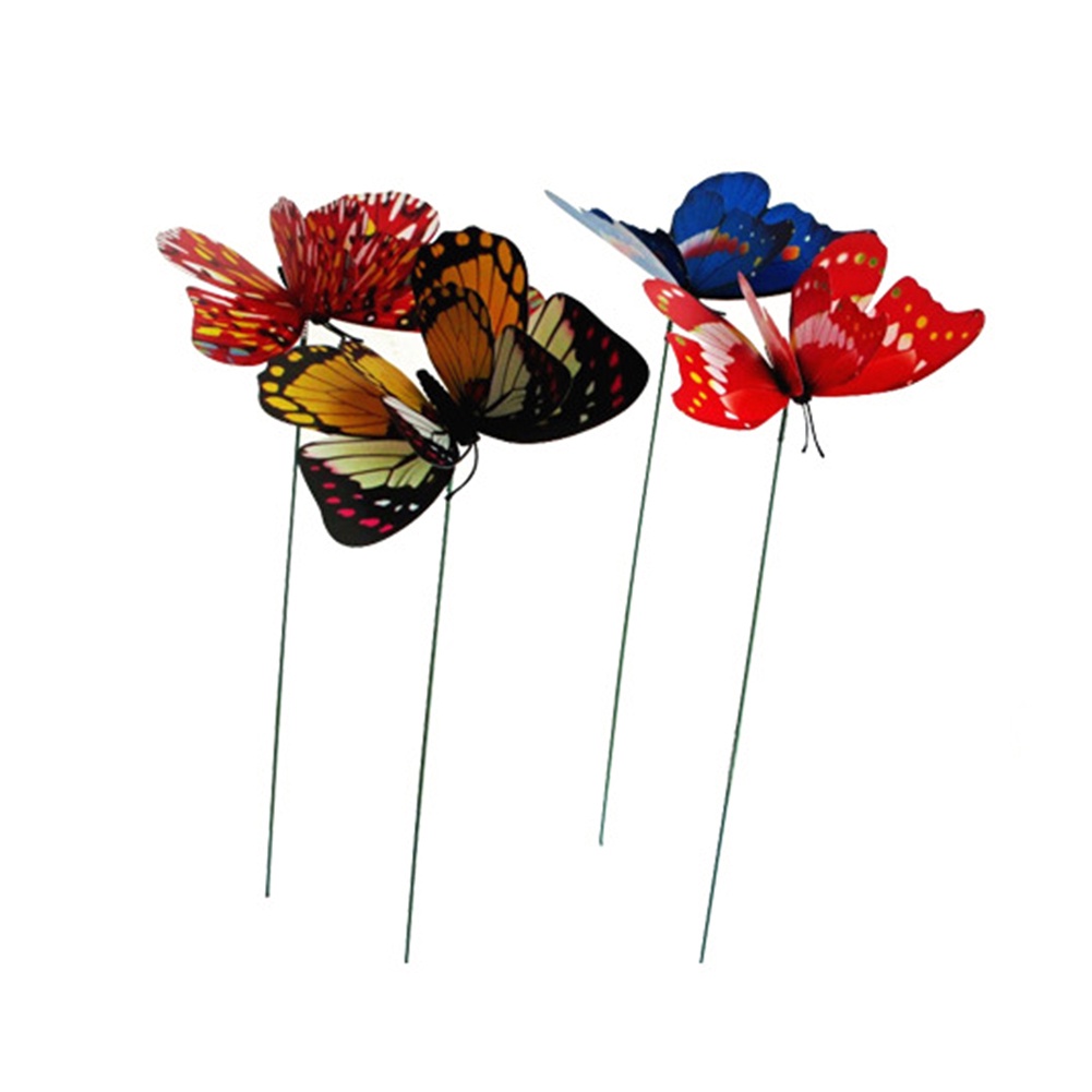 Set 10 Bươm Bướm Giả Trang Trí Sân Vườn