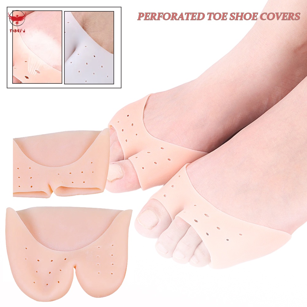 Đệm Mềm Dày Dặn Chống Đau Ngón Chân Có Lỗ Chữ W Bảo Vệ Ngón Chân Khi Nhả