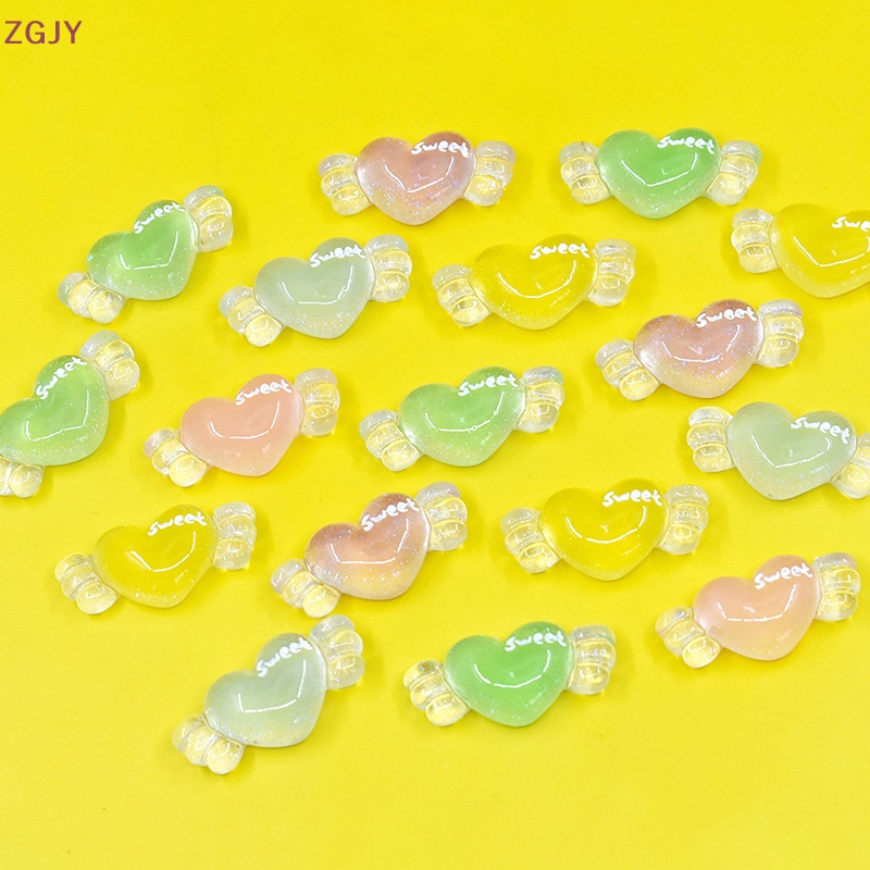 Bộ 5 Tượng Trang Trí Hình Đôi Cánh Dạ Quang Độc Đáo Mới