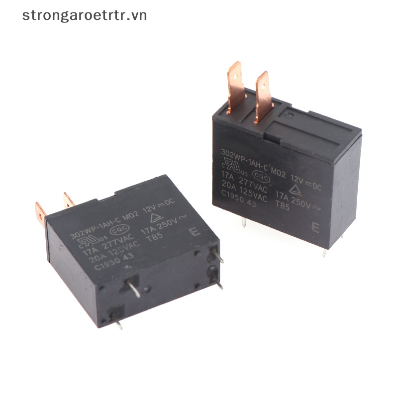 Set 2 Rơ Le 12V 302WP-1AH-C M02 12VDC 4Pin Cho Lò Vi Sóng