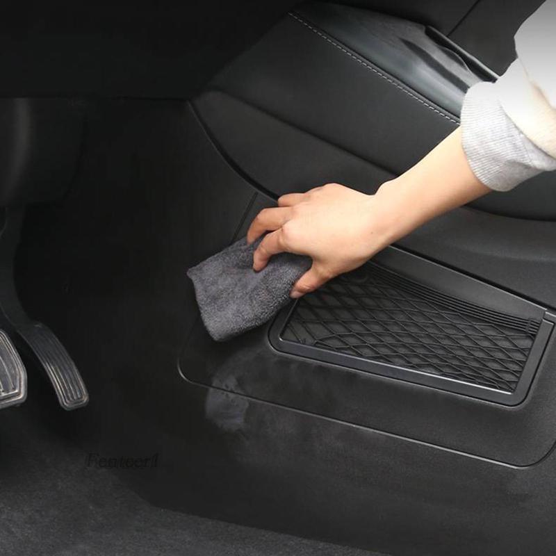 1 [Fenteer] 2 Miếng Đệm Đá Bên Hông Điều Khiển Trung Tâm Dành Cho Tesla PP