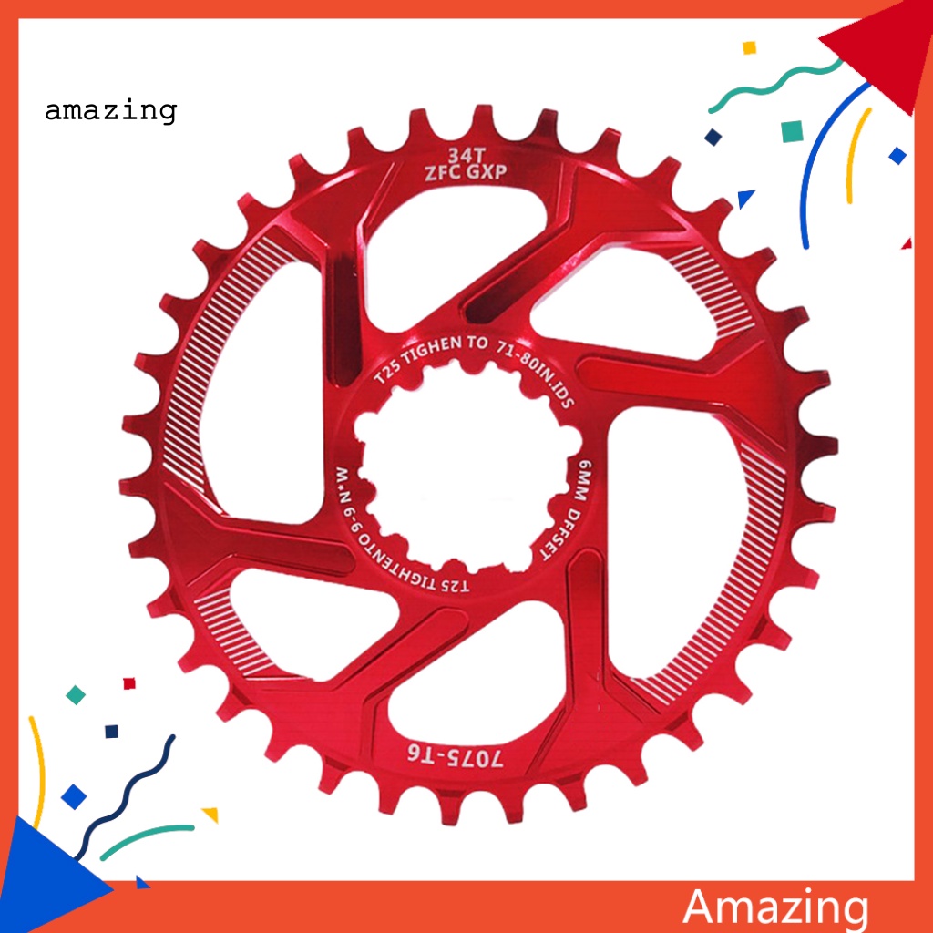 Bánh Răng Dây Xích 6mm Cho Xe Đạp Leo Núi 30 / 32 / 34 / 36T GXP XX1 X0 X9