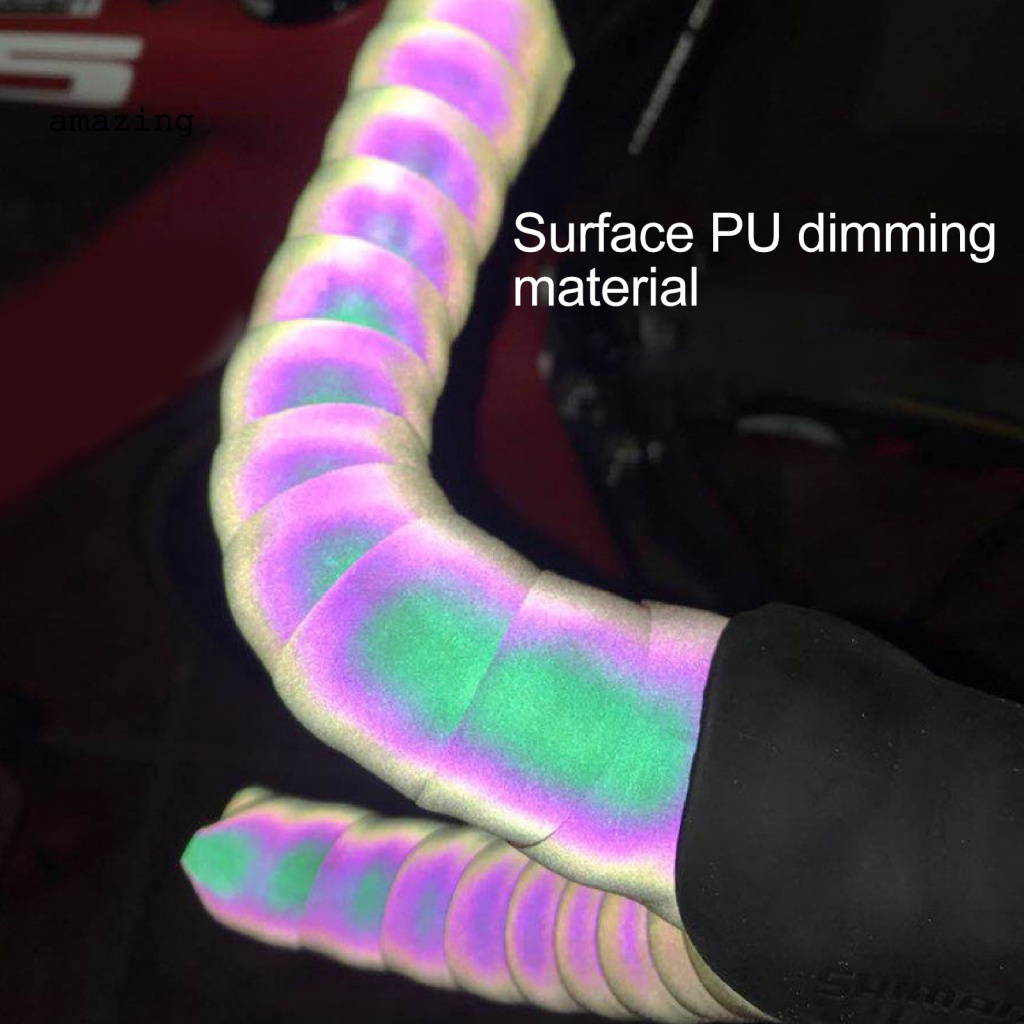 Bộ 2 Dây Đeo Tay Lái Xe Đạp Bằng Da Giả Màu Gradient